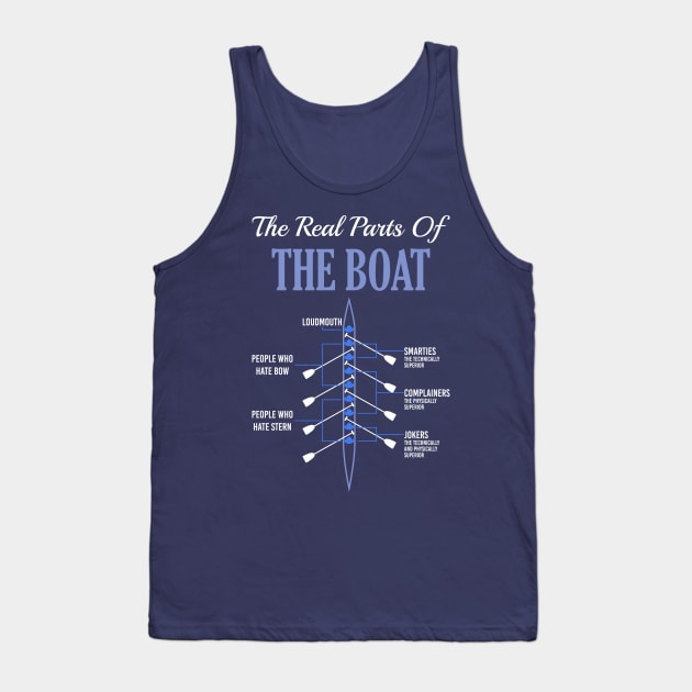 Funny Rowing and Kayaking T-Shirt and gift Tank Top by Shirtbubble